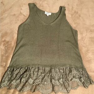 Cloud Chaser Sage Green Knit Top